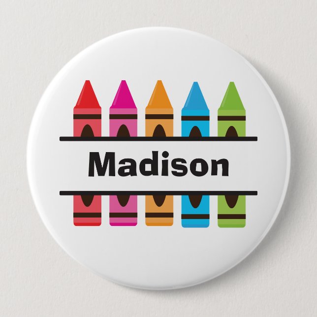 Back to School Button (Front)