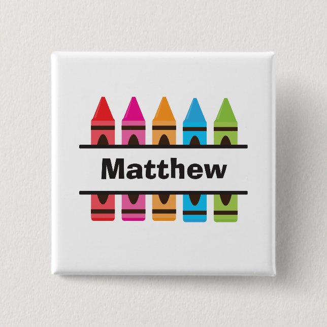 Back to School Button (Front)