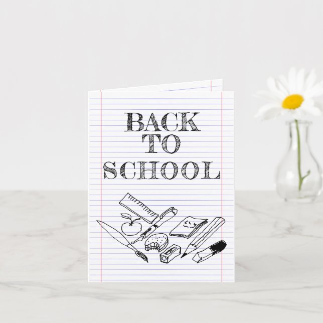 Back to School Card (Small Plant)