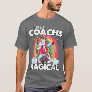 Back to School Career Coach Squad Unicorn Magical  T-Shirt