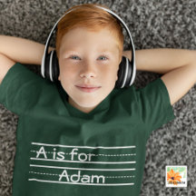 back to school chalkboard Personalised Alphabet