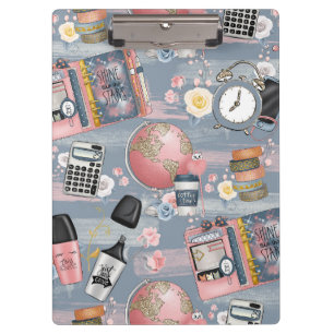 Back-to-School Clipboard for Girls