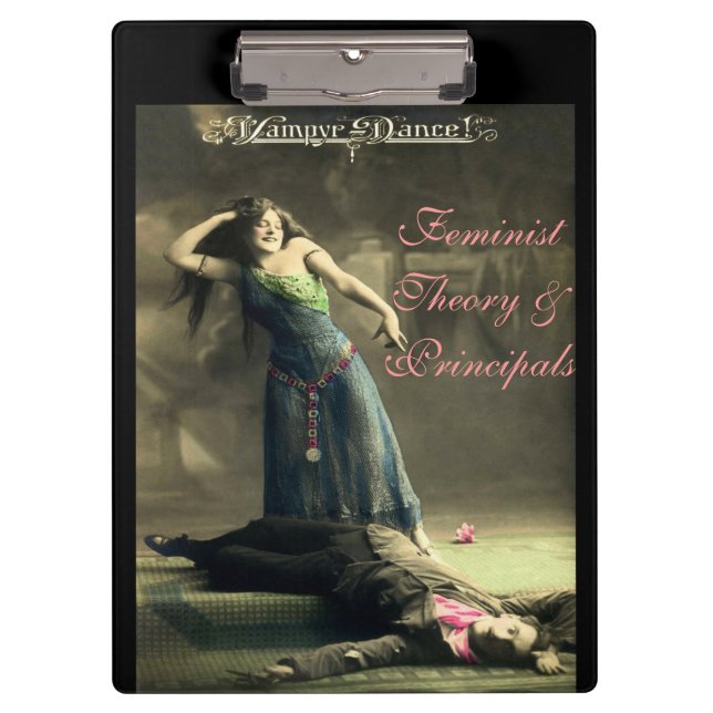 BACK TO SCHOOL CLIPBOARD - VAMPIRE STUDIES - FUNNY (Front)