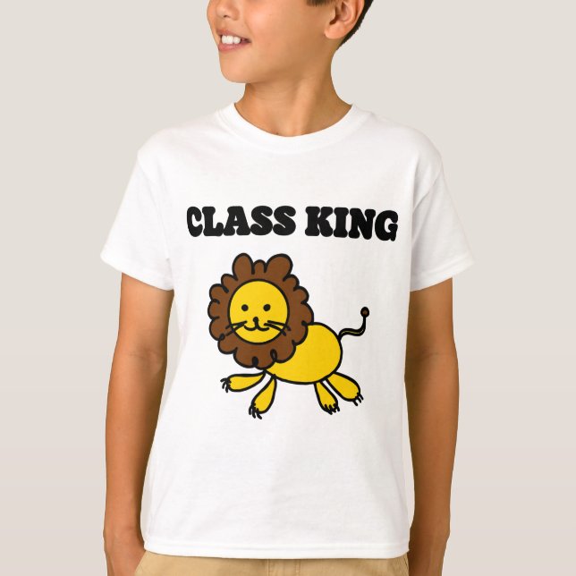 back to school clothes, class king T-Shirt (Front)