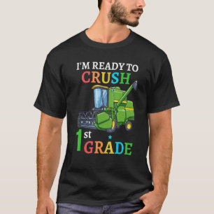 Back To School Combine Harvester I'm Ready to Crus T-Shirt