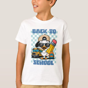 "Back to School Cool Duck" Kids'  T-Shirt