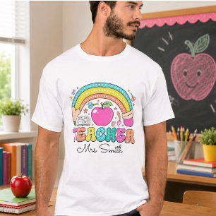 Back to School Coquette Custom Name T-Shirt