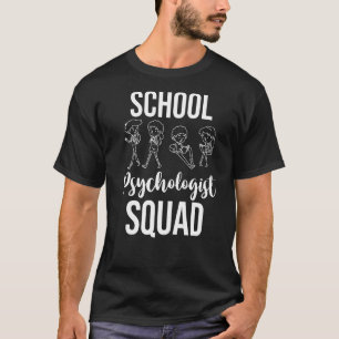 Back To School Counsellor Psych School Psychologi T-Shirt