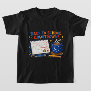Back to School Countdown Calendar T-Shirt