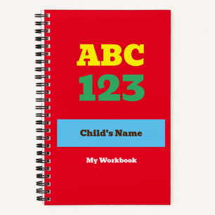 Back to School Custom Name Spiral Notebook