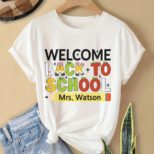 Back to School Custom Shirt, First Day of School T-Shirt