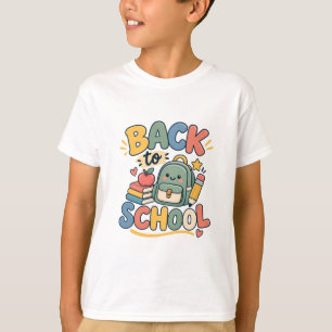 Back to School Cute Kawaii School Supplies T-Shirt