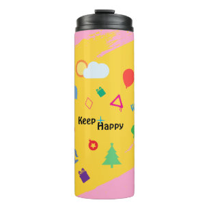 Back to School Cute Kids Thermal Tumbler