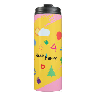 Back to School Cute Kids Thermal Tumbler