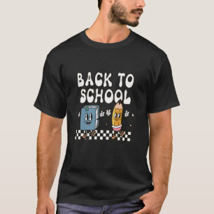 Back to School Dancing Textbook & Pencil Student T T-Shirt
