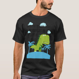Back To School Dinosaur Kindergarten Teacher Kids T-Shirt