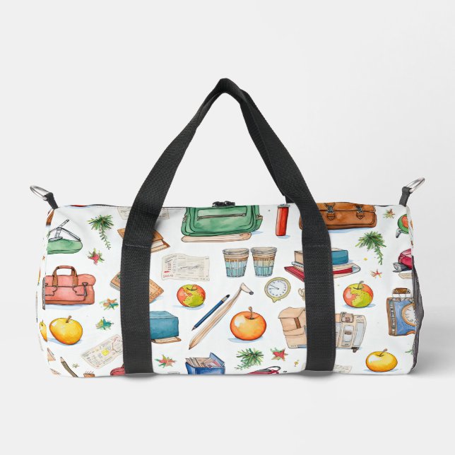 Back To School Duffel Bag (Front)