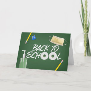 Back To School During Coronavirus Pandemic Card