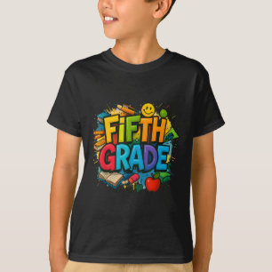 Back To School Fifth Grade Team Happy First Day Of T-Shirt