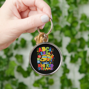 Back to School First Day Big Kid Dreams Key Ring