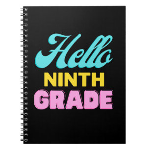Back to School, First Day Of School Notebook