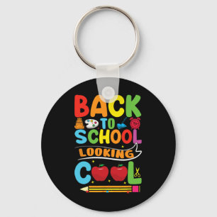 Back To School First Day Of School Teachers Kids Key Ring