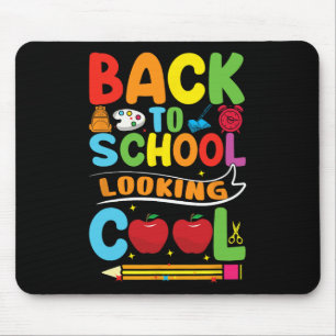 Back To School First Day Of School Teachers Kids  Mouse Mat