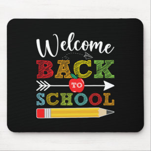 Back To School First Day Of School Teachers Mouse Mat