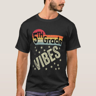 Back To School First Day Teacher Kids 5th Grade V T-Shirt