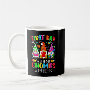 Back To School First Day With My Gnomies Pre-k Tea Coffee Mug