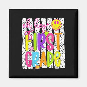 Back to school first grade teachers women student magnet