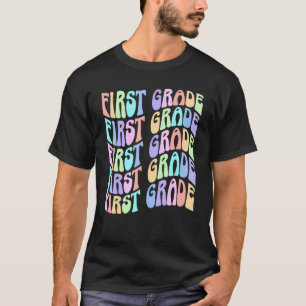Back To School First Grade Vibes First Day Teacher T-Shirt