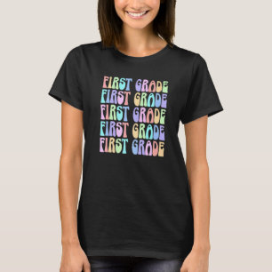 Back To School First Grade Vibes First Day Teacher T-Shirt