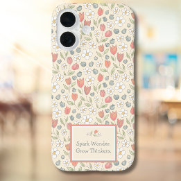 Back‑to‑School Floral Teacher Phone Case