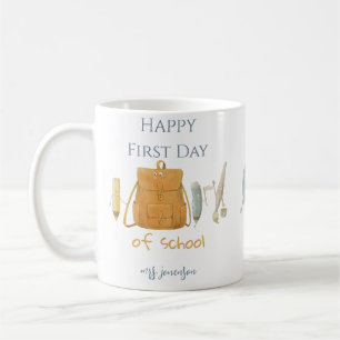 Back to School Friends Coffee Mug