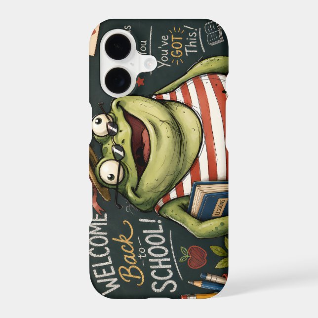 Back to School Frog PNG, Teacher Classroom Decor,  (Back)