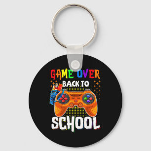 Back To School Fun Game Over Teacher Student Contr Key Ring