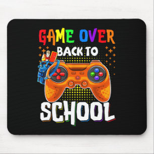 Back To School Fun Game Over Teacher Student Contr Mouse Mat