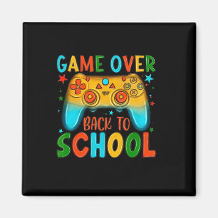 Back To School Fun Game Over Teacher Student Kid Magnet