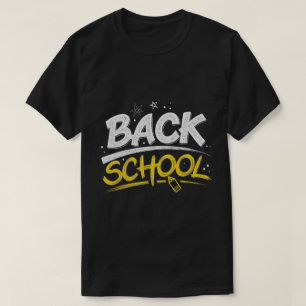 Back To School Fun Lettering Design T-Shirt
