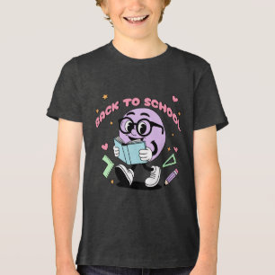 Back to School Fun Mascot Tri-Blend Shirt