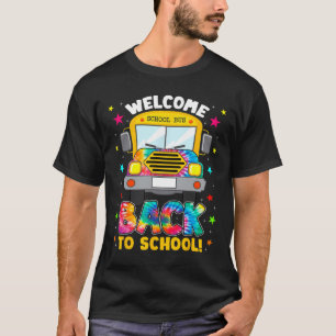 Back To School Fun Outfit School Bus Driver T-Shirt
