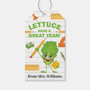 Back to School Funny Food Pun Have a Great Year Gift Tags
