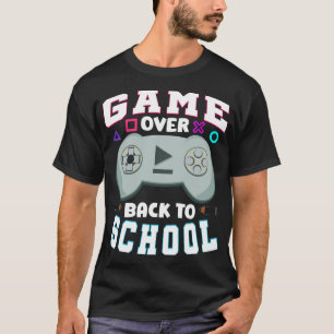 Back To School Funny Gaming Teacher Controller T-Shirt