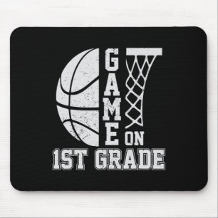Back To School Game On 1st Grade Fun Basketball Ki Mouse Mat