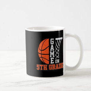 Back To School Game On 5th Grade Fun Basketball Ki Coffee Mug