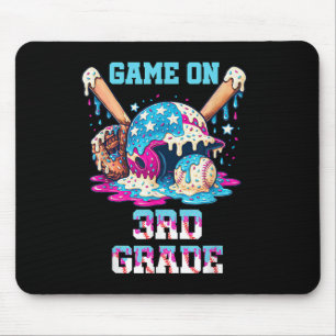 Back To School Game On Third Grade Baseball First Mouse Mat