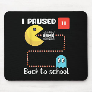 Back To School Gamer Squad I Paused My Game Mouse Mat