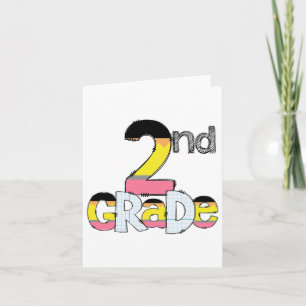 Back To School Grade Level Card