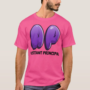 Back To School Graffiti Letter Assistant Principal T-Shirt
